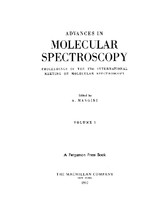 Advances in Molecular Spectroscopy