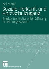 Soziale Herkunft und Hochschulzugang