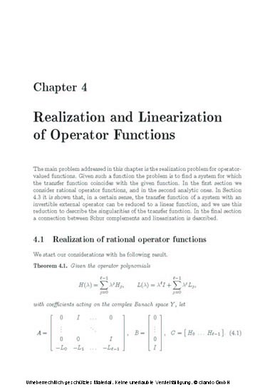 Factorization of Matrix and Operator Functions: The State Space Method