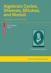 Algebraic Cycles, Sheaves, Shtukas, and Moduli