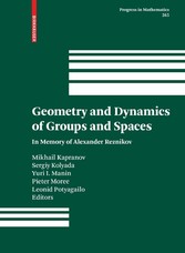 Geometry and Dynamics of Groups and Spaces