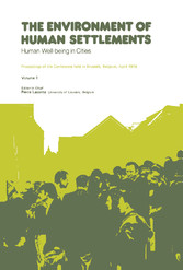 The Environment of Human Settlements Human Well-Being in Cities