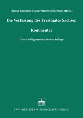 Die Verfassung des Freistaates Sachsen