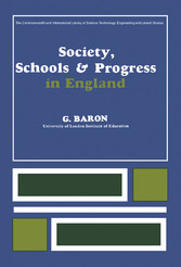 Society, Schools and Progress in England