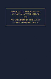 Progress in Refrigeration Science and Technology