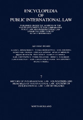 History of International Law · Foundations and Principles of International Law · Sources of International Law · Law of Treaties