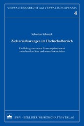 Zielvereinbarungen im Hochschulbereich