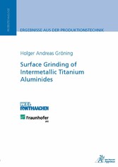 Surface Grinding of Intermetallic Titanium Aluminides