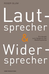 Lautsprecher und Widersprecher