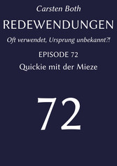 Redewendungen: Quickie mit der Mieze