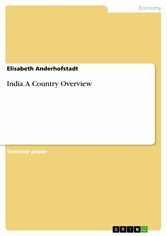 India. A Country Overview