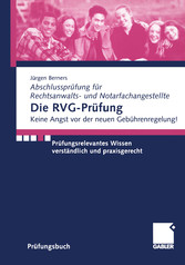 Die RVG-Prüfung