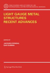 Light Gauge Metal Structures Recent Advances