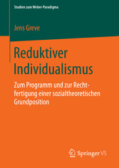 Reduktiver Individualismus