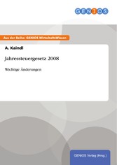 Jahressteuergesetz 2008