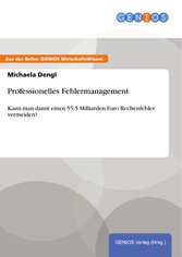 Professionelles Fehlermanagement