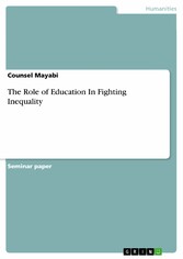 The Role of Education In Fighting Inequality