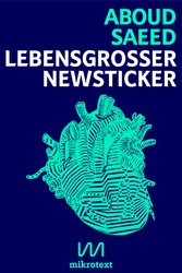 Lebensgroßer Newsticker