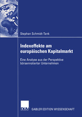 Indexeffekte am europäischen Kapitalmarkt