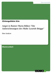 Angst in Rainer Maria Rilkes 'Die Aufzeichnungen des Malte Laurids Brigge'