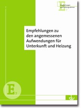 Empfehlungen zur Angemessenheit von Leistungen für Unterkunft und Heizung im SGB II