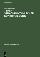 Typen sprachrhythmischer Konturbildung