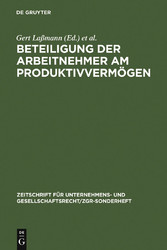 Beteiligung der Arbeitnehmer am Produktivvermögen