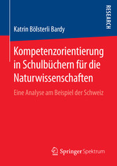 Kompetenzorientierung in Schulbüchern für die Naturwissenschaften