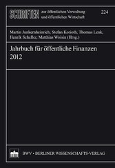 Jahrbuch für öffentliche Finanzen 2012