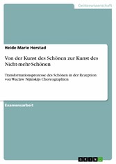 Von der Kunst des Schönen zur Kunst des Nicht-mehr-Schönen