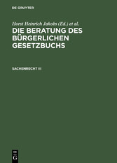 Sachenrecht III