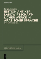 Edition antiker landwirtschaftlicher Werke in arabischer Sprache