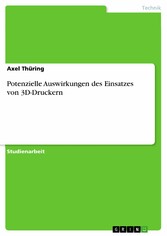 Potenzielle Auswirkungen des Einsatzes von 3D-Druckern