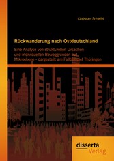 Rückwanderung nach Ostdeutschland: Eine Analyse von strukturellen Ursachen und individuellen Beweggründen auf Mikroebene - dargestellt am Fallbeispiel Thüringen