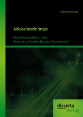 Adipositaschirurgie: Eiweißmalnutrition nach Roux en y Gastric Bypass Operationen