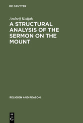 A Structural Analysis of the Sermon on the Mount