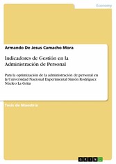 Indicadores de Gestión en la Administración de Personal