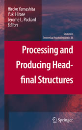 Processing and Producing Head-final Structures