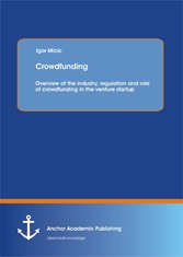 Crowdfunding: Overview of the industry, regulation and role of crowdfunding in the venture startup