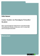 Game Studies im Paradigma Virtueller Realität