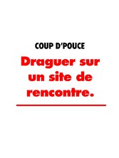 Draguer sur un site de rencontre.