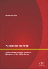 'Arabischer Frühling': Konsolidierungsprobleme und deren Erklärungen in der MENA-Region