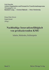 Nachhaltige Innovationsfähigkeit von produzierenden KMU