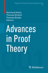 Advances in Proof Theory