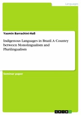 Indigenous Languages in Brazil. A Country between Monolingualism and Plurilingualism