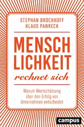 Menschlichkeit rechnet sich