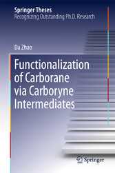 Functionalization of Carborane via Carboryne Intermediates