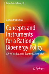 Concepts and Instruments for a Rational Bioenergy Policy