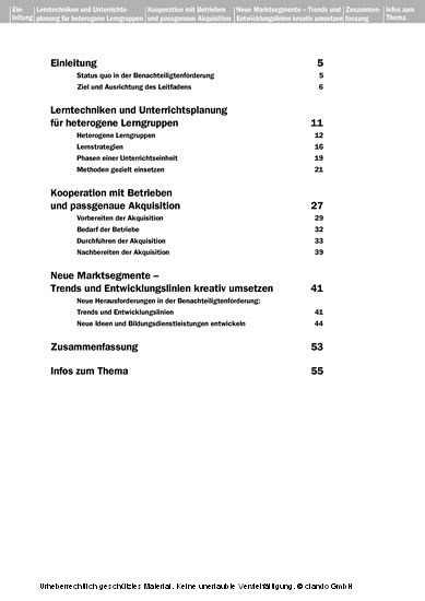 Kompetent fördern und fordern