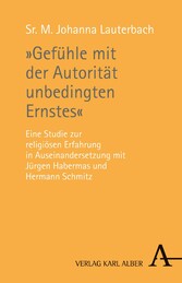 'Gefühle mit der Autorität unbedingten Ernstes'